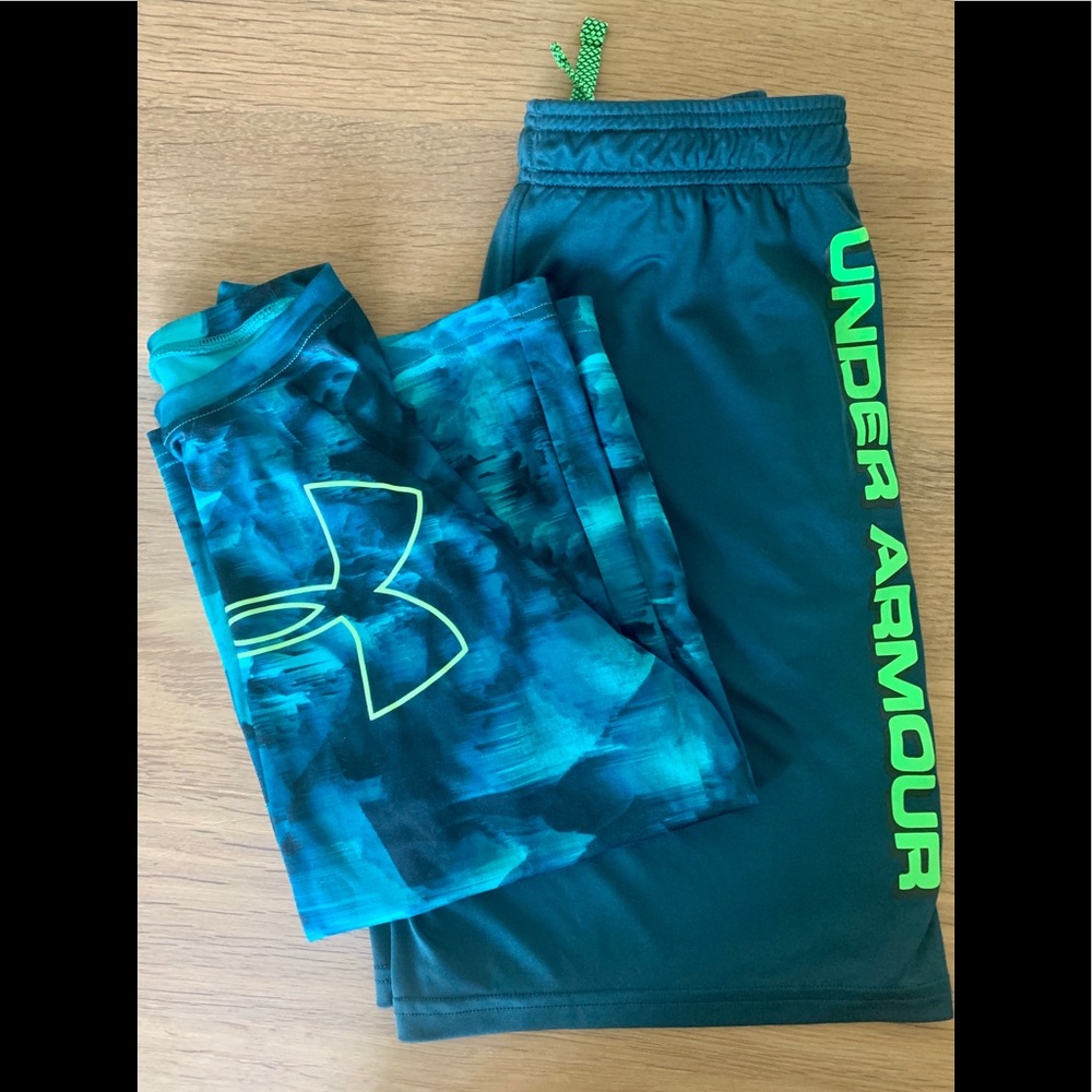 Boys matching athletic wear.